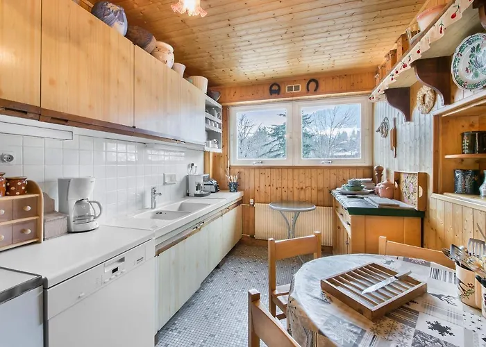 Apartament Confortable 3 Proche Centre Megeve, Balcon, Cheminee, 8 Pers. - Fr-1-453-14